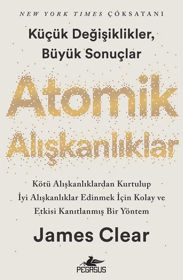Atomik Alışkanlıklar kitap kapağı